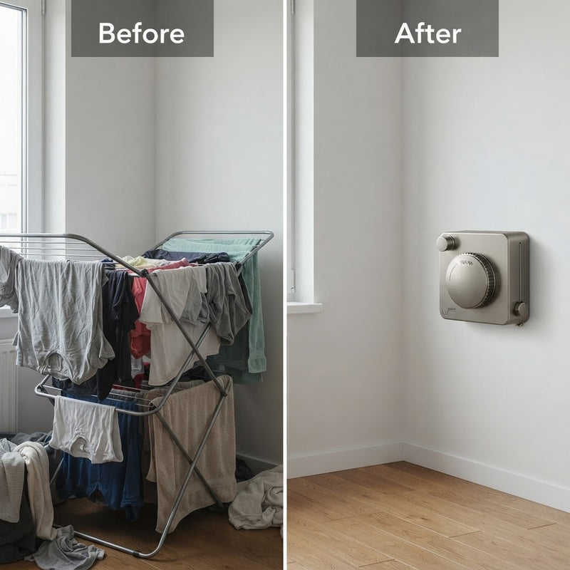 HideAway Retractable Clothesline